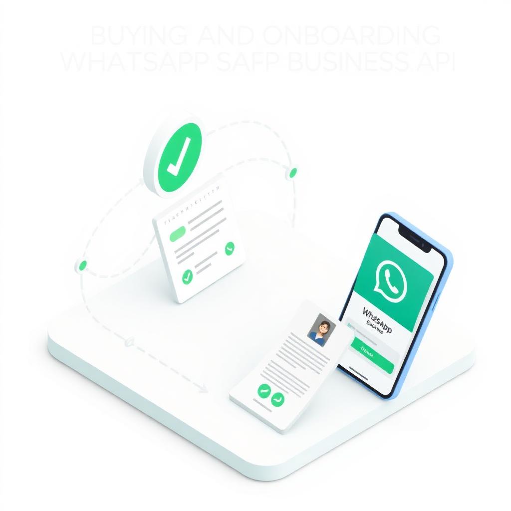 Step-by-step WhatsApp Business API onboarding flow