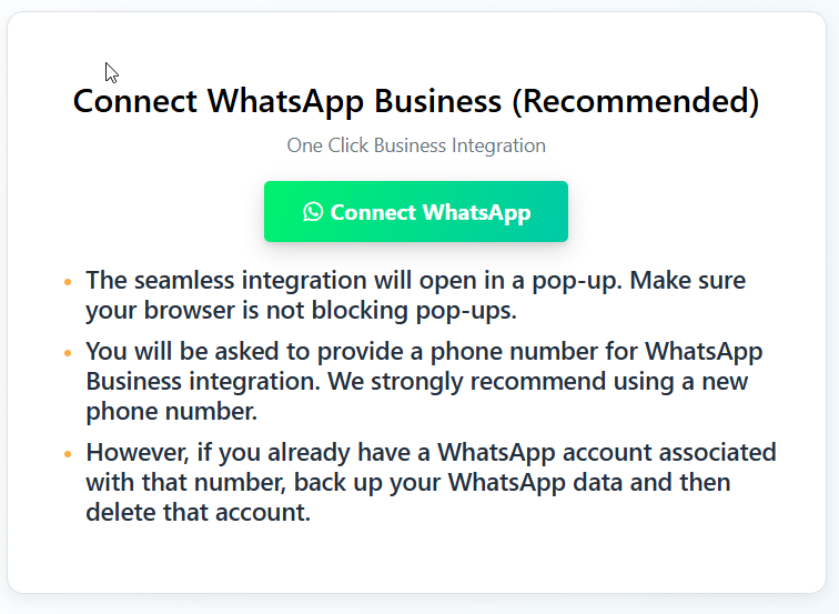 LandinChat Setup